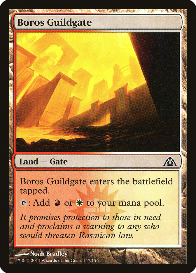 Boros Guildgate [Dragon's Maze] | Total Play