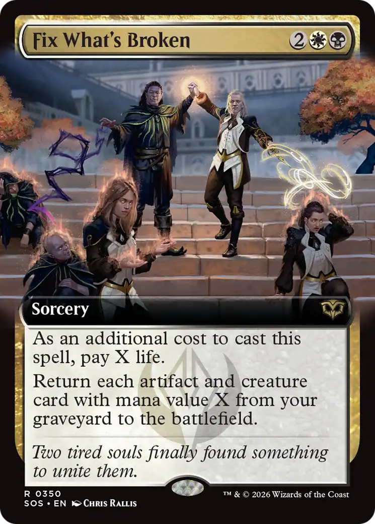 Fix What's Broken (Extended Art) [Secrets of Strixhaven] | Total Play