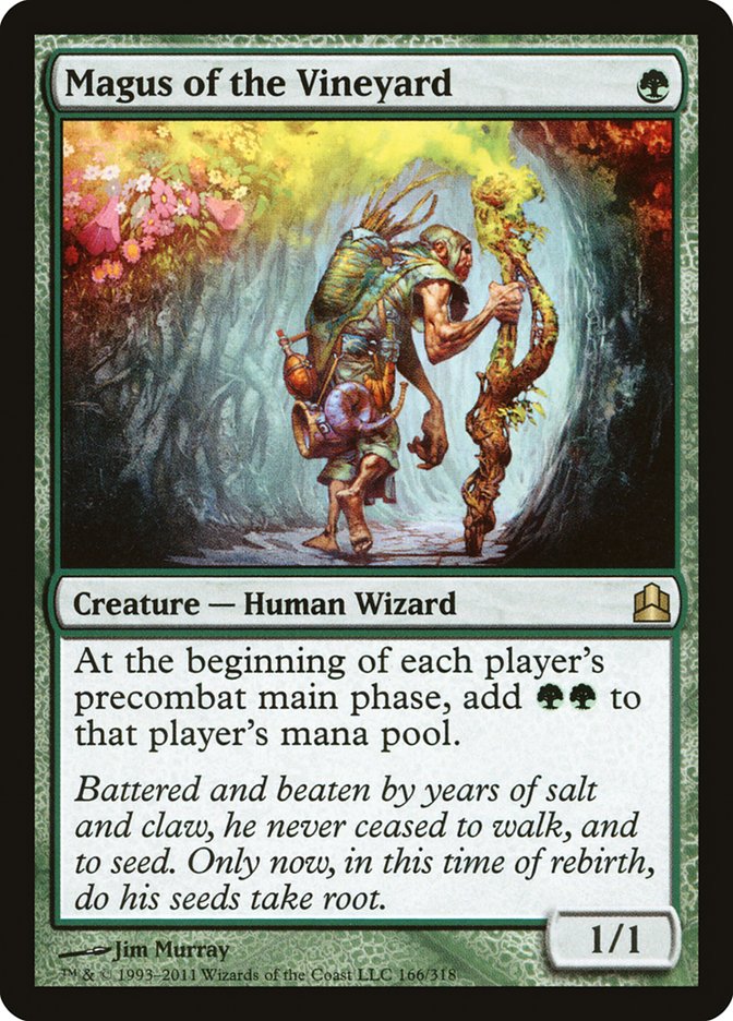 Magus of the Vineyard [Commander 2011] | Total Play