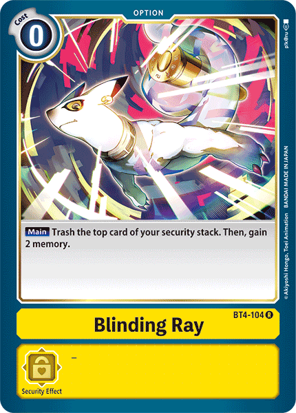 Blinding Ray [BT4-104] [Great Legend] | Total Play