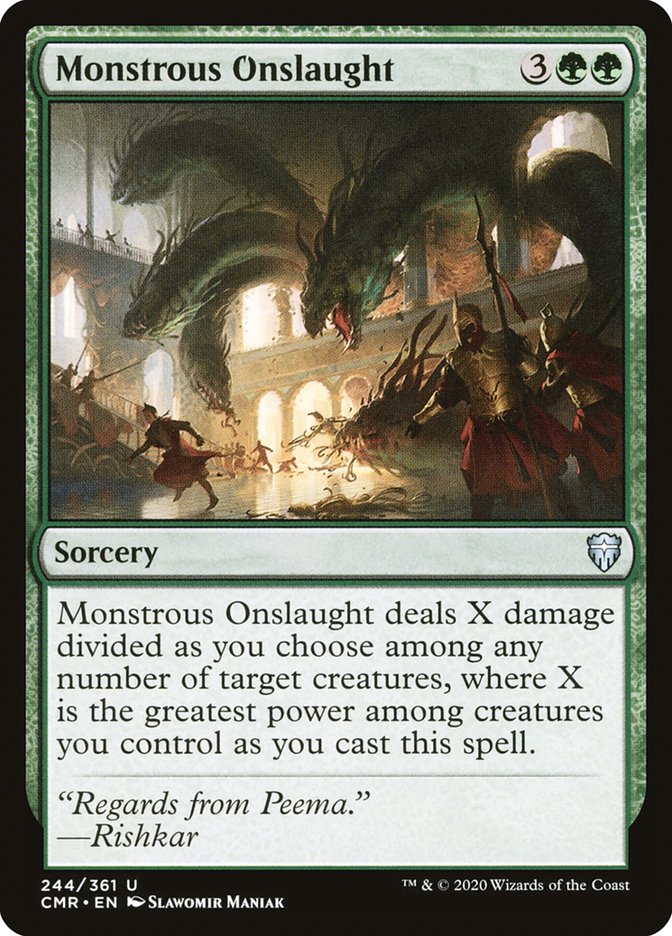 Monstrous Onslaught [Commander Legends] | Total Play