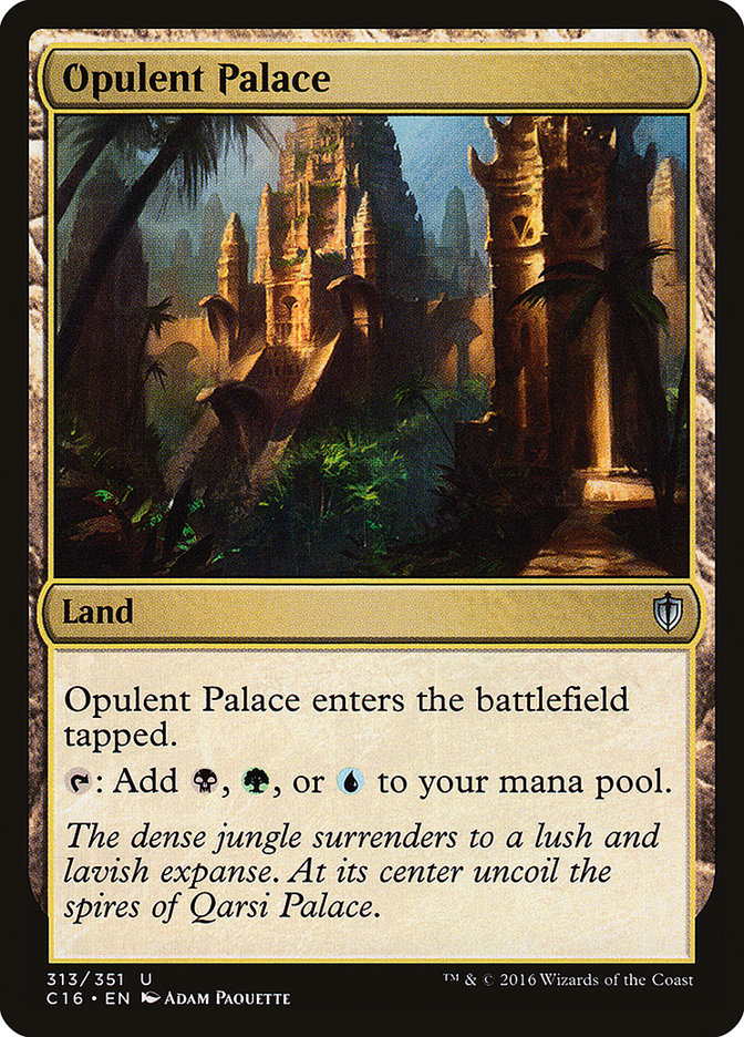 Opulent Palace [Commander 2016] | Total Play