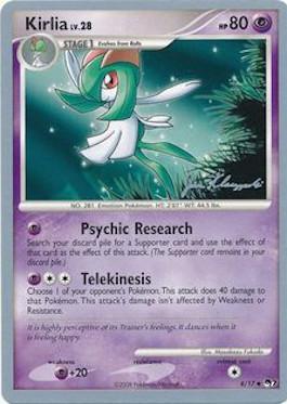 Kirlia LV.28 (8/17) (Psychic Lock - Jason Klaczynski) [World Championships 2008] | Total Play