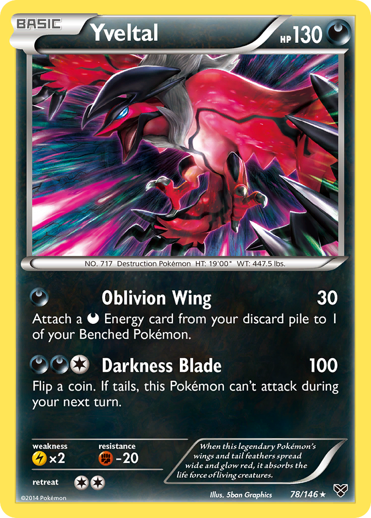 Yveltal (78/146) [XY: Base Set] | Total Play
