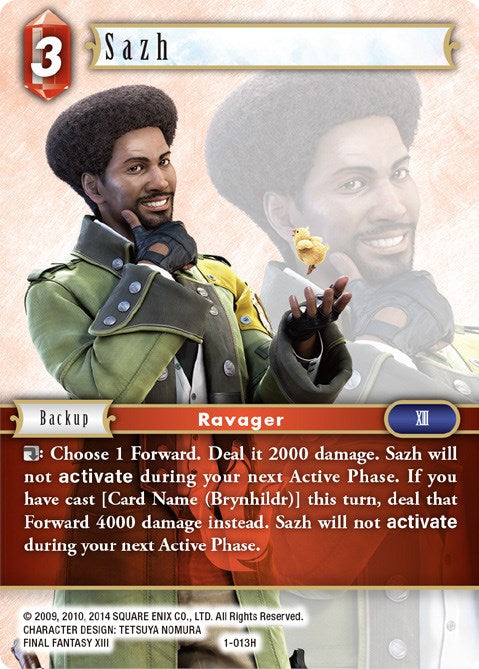 Sazh [Opus I] | Total Play