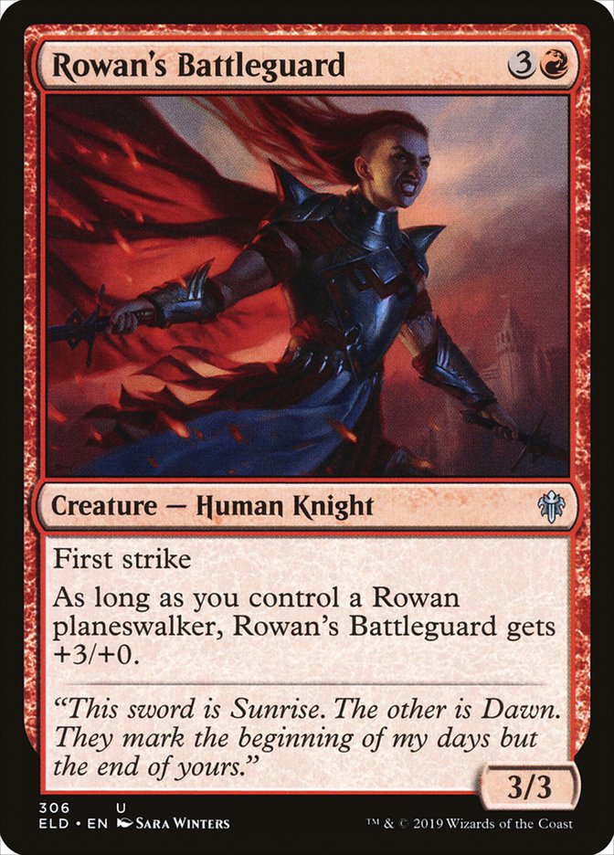 Rowan's Battleguard [Throne of Eldraine] | Total Play