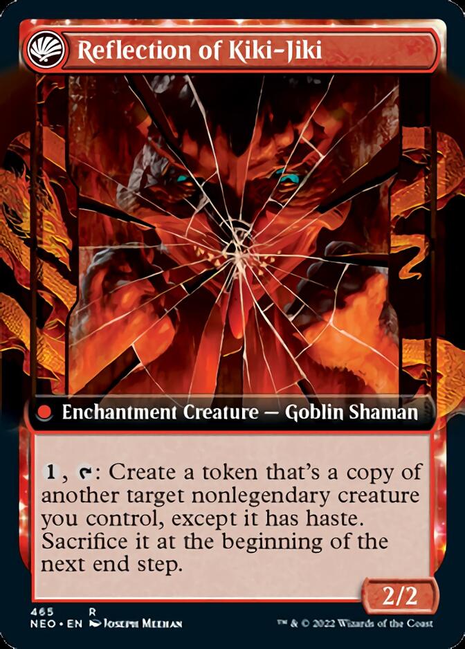 Fable of the Mirror-Breaker // Reflection of Kiki-Jiki (Extended Art) [Kamigawa: Neon Dynasty] | Total Play