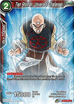Tien Shinhan, Universe 7 Challenger (BT14-010) [Cross Spirits] | Total Play