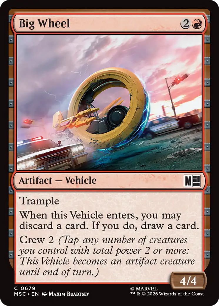 Big Wheel [Marvel Super Heroes Commander] | Total Play