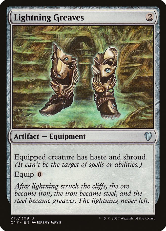Lightning Greaves [Commander 2017] | Total Play