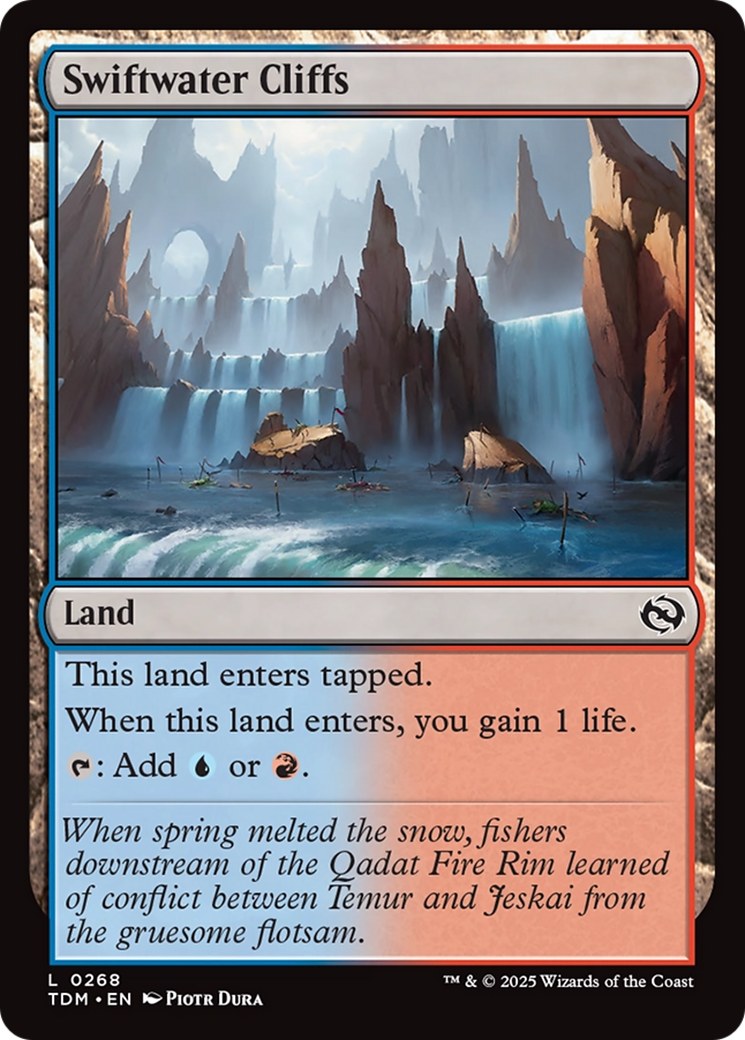 Swiftwater Cliffs [Tarkir: Dragonstorm] | Total Play