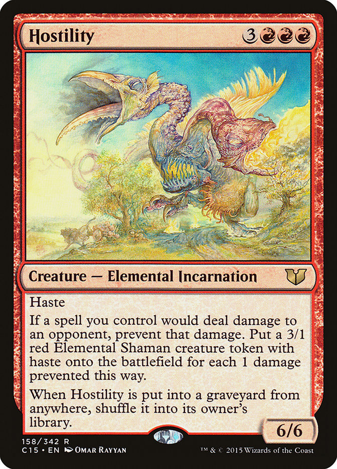 Hostility [Commander 2015] | Total Play