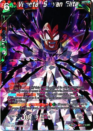 Vegeta, Saiyan Elite (BT7-114) [Assault of the Saiyans] | Total Play