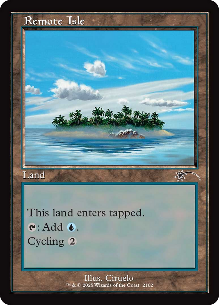 Remote Isle (Retro Frame) [Secret Lair Drop Series] | Total Play