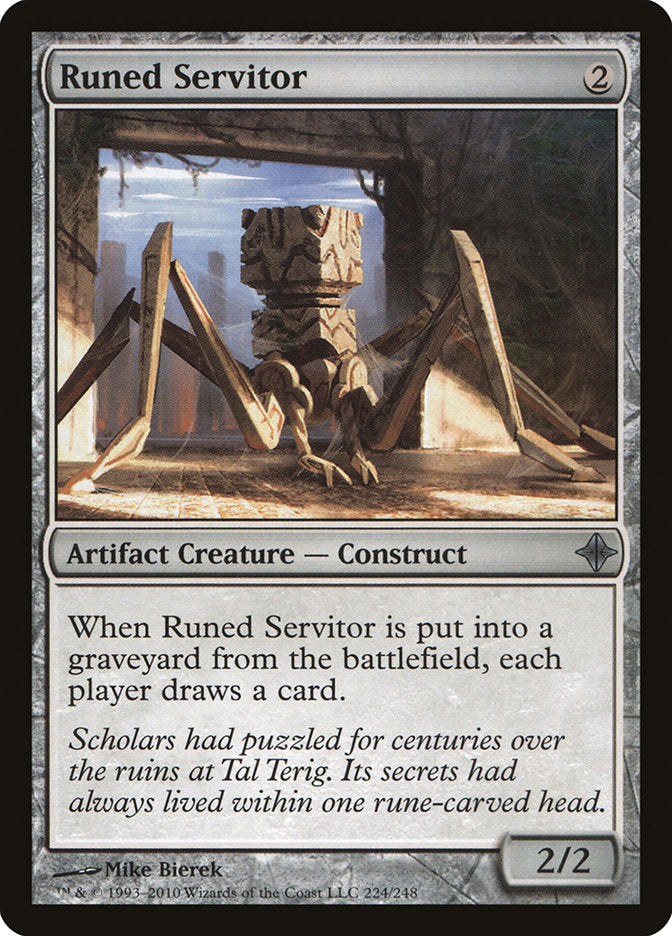 Runed Servitor [Rise of the Eldrazi] | Total Play