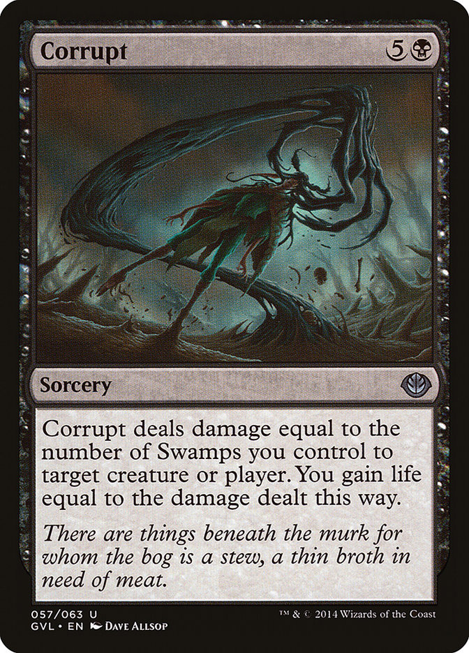 Corrupt (Garruk vs. Liliana) [Duel Decks Anthology] | Total Play