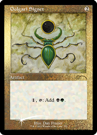 Golgari Signet (Retro) (Foil Etched) [Secret Lair Drop Series] | Total Play