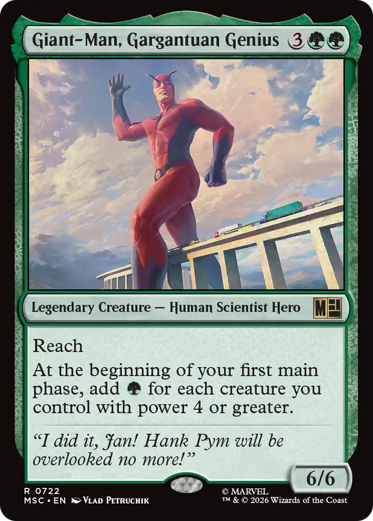 Giant-Man, Gargantuan Genius [Marvel Super Heroes Commander] | Total Play