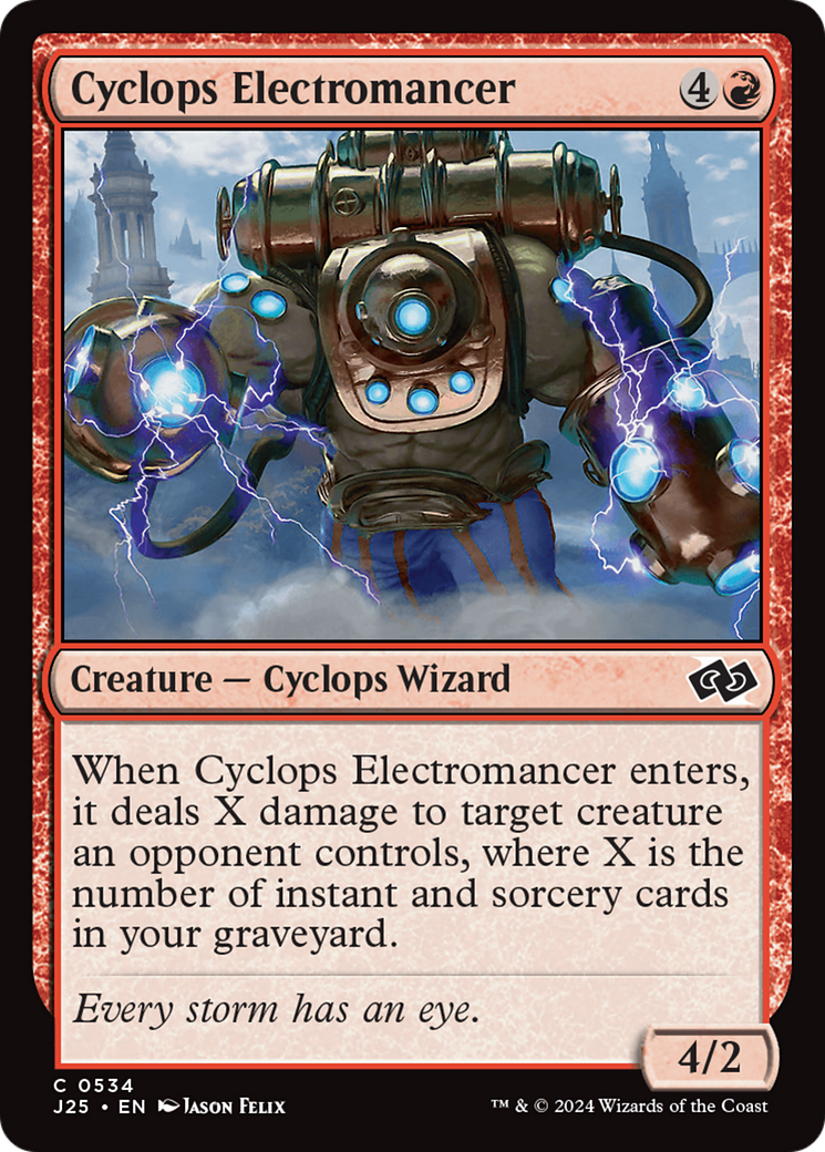 Cyclops Electromancer [Foundations Jumpstart] | Total Play