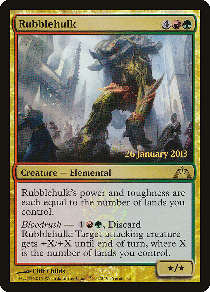 Rubblehulk [Gatecrash Prerelease Promos] | Total Play