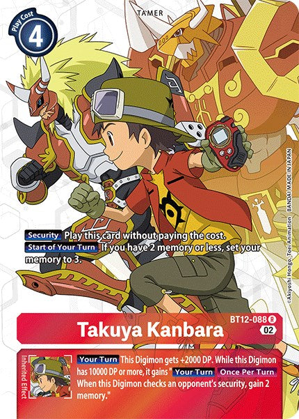 Takuya Kanbara [BT12-088] (Alternate Art) [Across Time] | Total Play