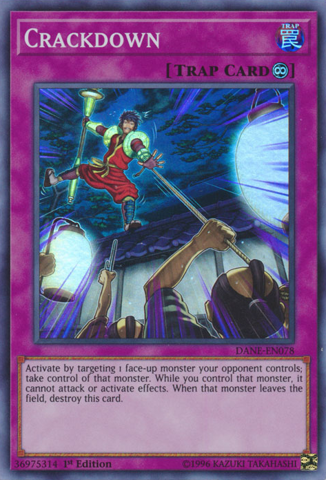 Crackdown [DANE-EN078] Super Rare | Total Play
