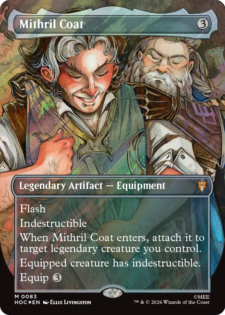 Mithril Coat (Borderless) (Surge Foil) [The Hobbit: Eternal-Legal] | Total Play