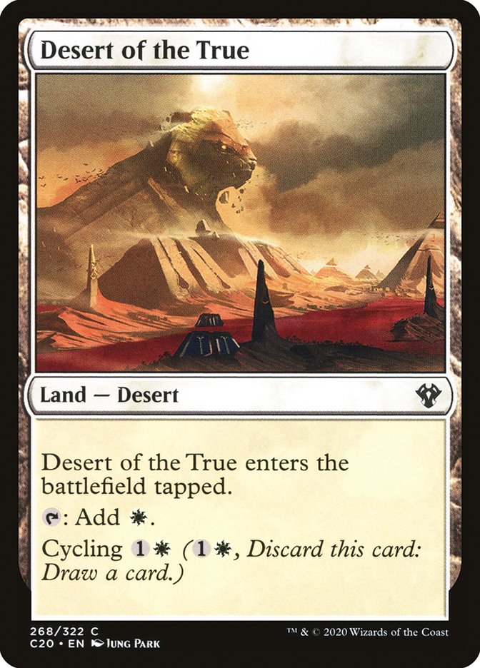 Desert of the True [Commander 2020] | Total Play