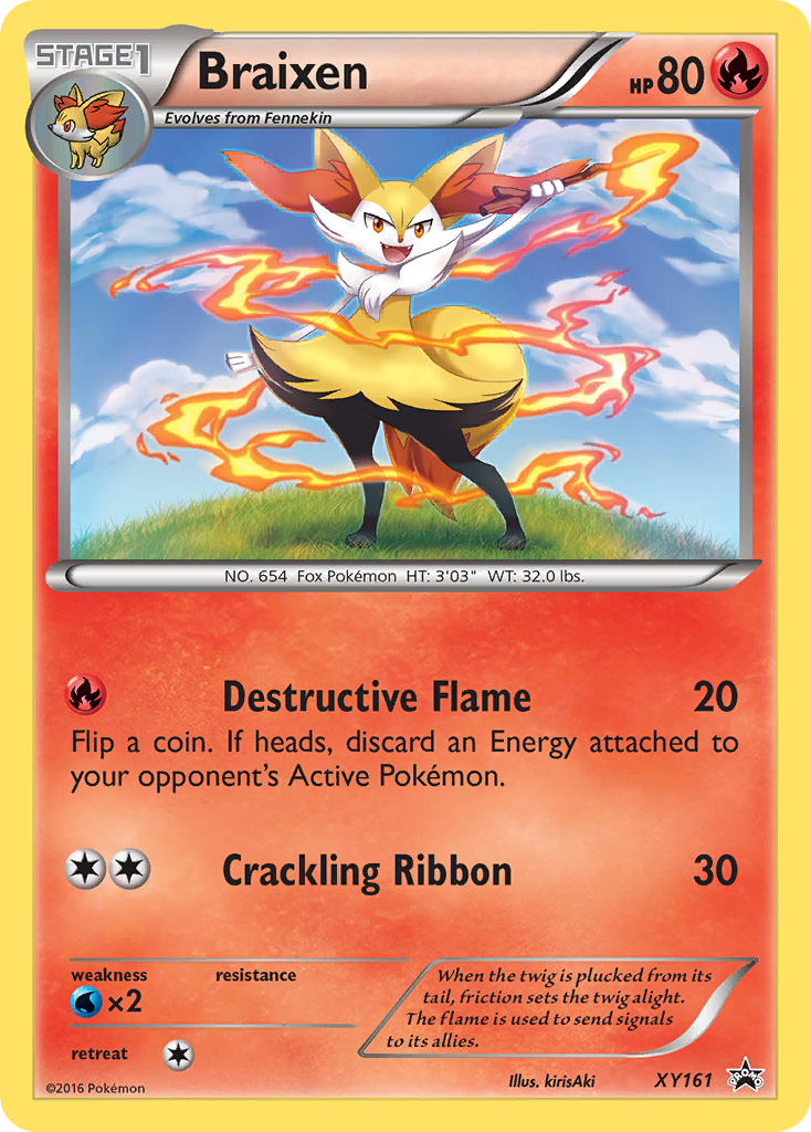 Braixen (XY161) [XY: Black Star Promos] | Total Play