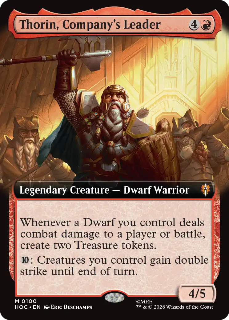 Thorin, Company's Leader (Extended Art) [The Hobbit: Eternal-Legal] | Total Play