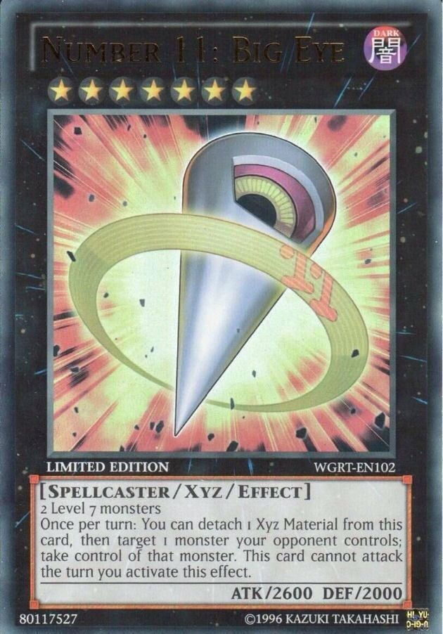 Number 11: Big Eye [WGRT-EN102] Ultra Rare | Total Play