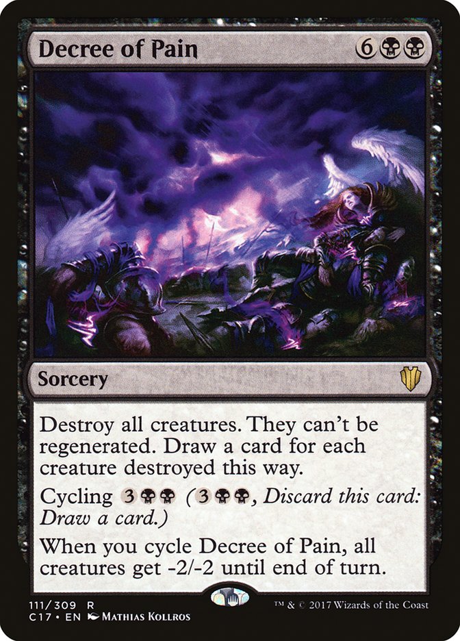 Decree of Pain [Commander 2017] | Total Play