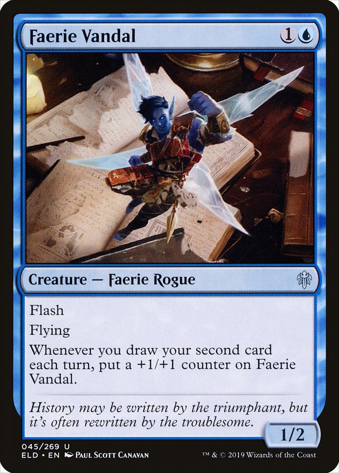 Faerie Vandal [Throne of Eldraine] | Total Play