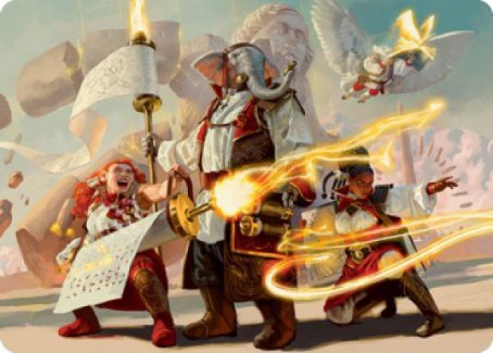 Lorehold Command Art Card [Strixhaven: School of Mages Art Series] | Total Play