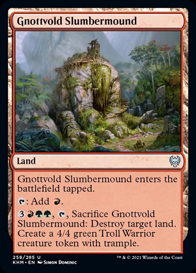 Gnottvold Slumbermound [Kaldheim] | Total Play