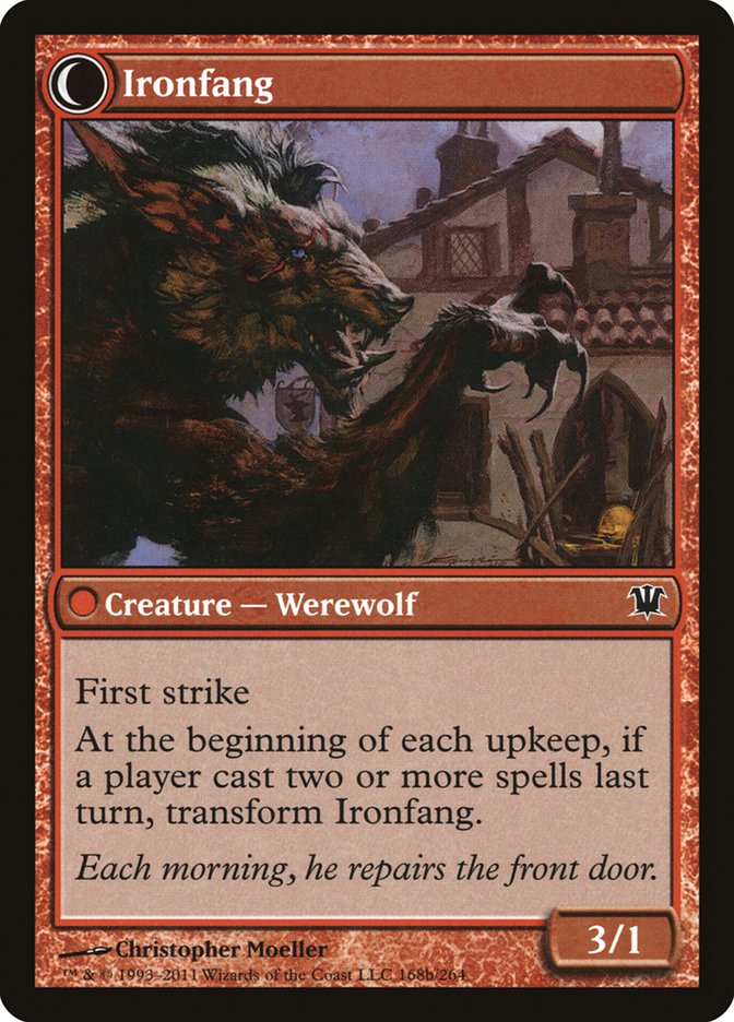 Village Ironsmith // Ironfang [Innistrad] | Total Play