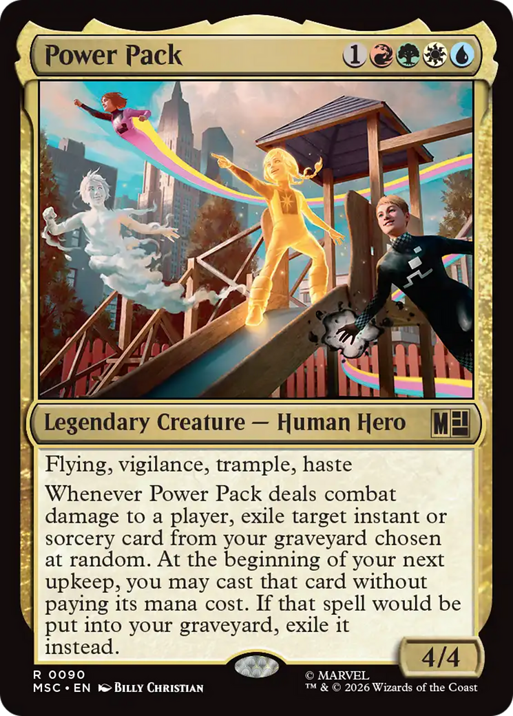 Power Pack (Surge Foil) [Marvel Super Heroes Commander] | Total Play