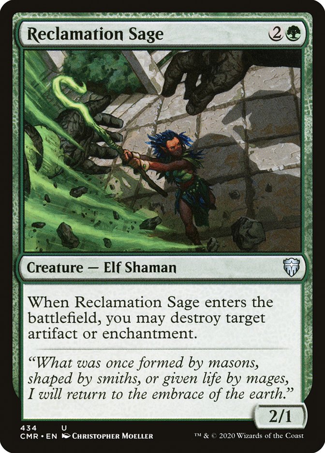 Reclamation Sage (434) [Commander Legends] | Total Play