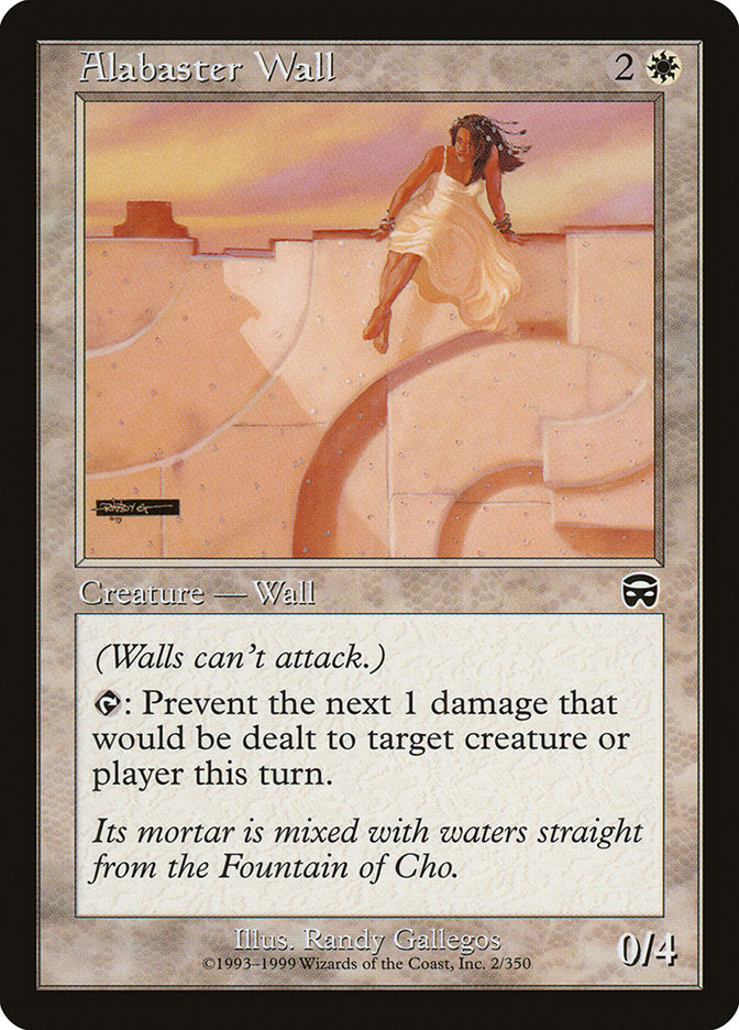 Alabaster Wall [Mercadian Masques] | Total Play