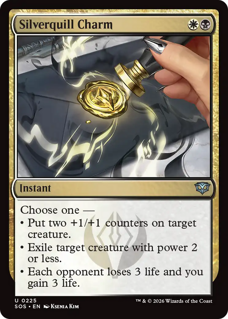 Silverquill Charm [Secrets of Strixhaven] | Total Play