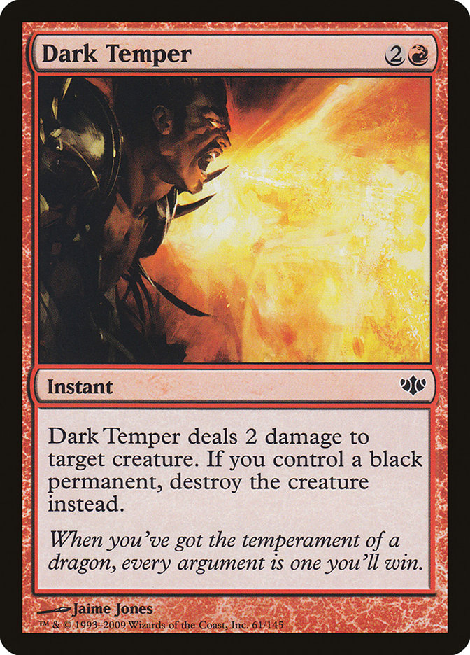Dark Temper [Conflux] | Total Play