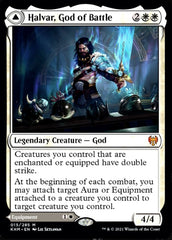 Halvar, God of Battle // Sword of the Realms [Kaldheim] | Total Play