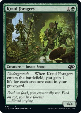 Kraul Foragers [Jumpstart 2022] | Total Play