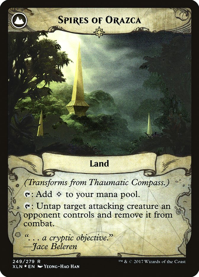 Thaumatic Compass // Spires of Orazca [Ixalan Prerelease Promos] | Total Play
