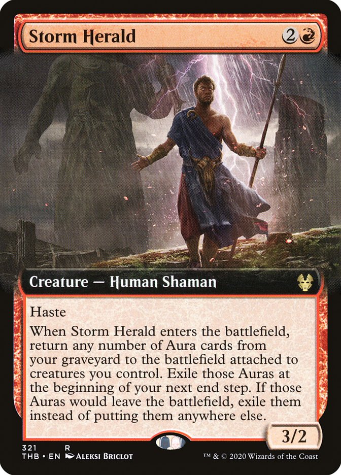 Storm Herald (Extended Art) [Theros Beyond Death] | Total Play