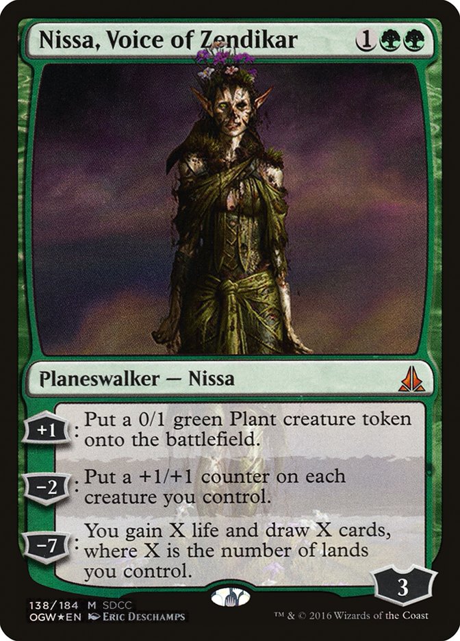 Nissa, Voice of Zendikar [San Diego Comic-Con 2016] | Total Play