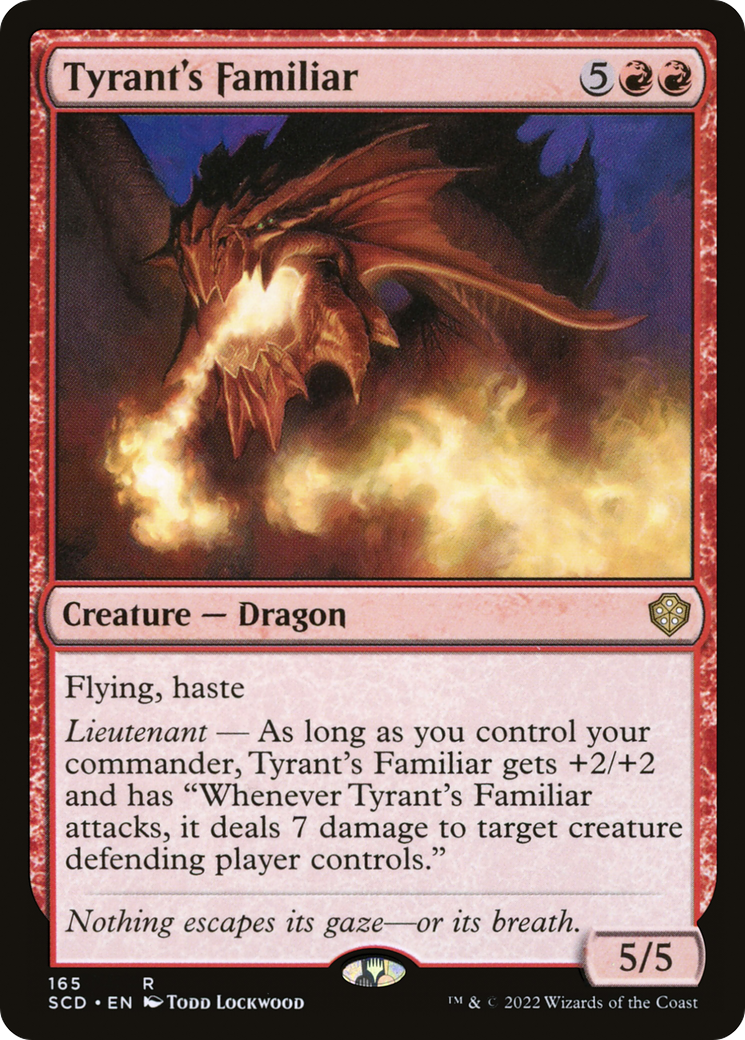 Tyrant's Familiar [Starter Commander Decks] | Total Play