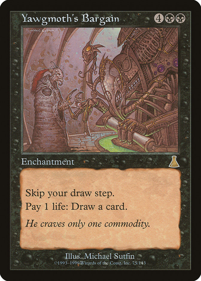 Yawgmoth's Bargain [Urza's Destiny] | Total Play