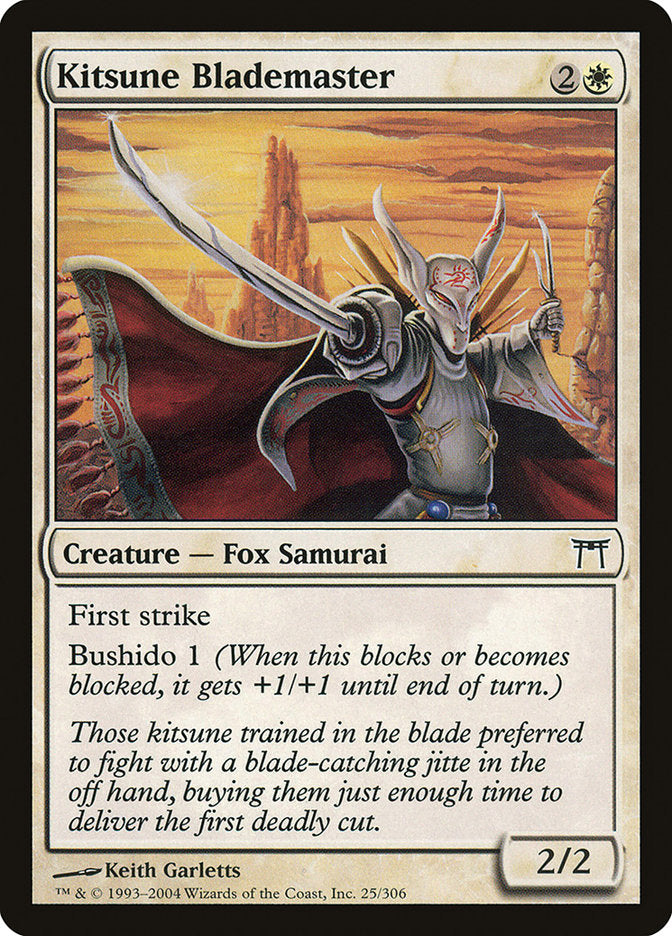 Kitsune Blademaster [Champions of Kamigawa] | Total Play