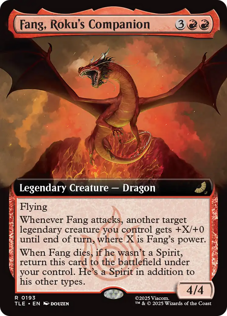 Fang, Roku's Companion (Extended Art) [Avatar: The Last Airbender: Eternal-Legal] | Total Play